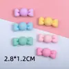 Spot de fábrica color Macaron caramelo resina accesorios de joyería DIY pegamento de crema parche para funda de teléfono material para pasador de pelo