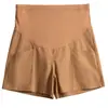 Shorts de maternidade para o verão, peça externa 2026, novo estilo, tamanhos grandes, estilo fino, ajustável durante a gravidez, calça de suporte para a barriga, roupas de verão para maternidade