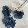Quatro Grandes Árvores de Algodão de Bombax Nº 2, Três Grandes Árvores de Algodão de Bombax para Decoração de Fundo de Arranjo de Flores para Chão de Casamento, Adereços de Fotografia, Flores Artificiais de Algodão de Bombax