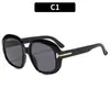 Nuevas Gafas de Sol Retro de Metal con Montura Grande Estilo Callejero Temperamento Europeo y Americano Mismo Estilo Protección Solar para Exteriores Moda Gafas de Sol Transfronterizas