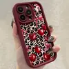 Capa de Silicone Cereja para Celular Apple 17P Mais Vendida no Site da Temu, Capa Protetora de Alto Valor para iPhone 18 Pro Max