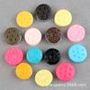 Pastel Sándwich Oreo Juguete Galleta Resina Accesorios Niños Almohadilla de Tinta Accesorios DIY Pegamento Crema Papelería Caja