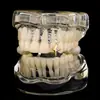 Estrellas Europeas y Americanas de Cuatro Puntas Transfronterizas Aparatos Individuales Nuevo de Moda Elegante Asimétrico Súper Hada Estrella Decoración Dental de Halloween