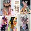 Peruca de Trança Grande Color Block Transfronteiriça Crochet Africano Dreadlocks Trança Jumbo Fibra Sintética Tranças Color Block Tecidas à Mão