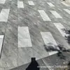 Gris Cielo Estrellado, Gris Oscuro, Gris Claro, Gris Medio, Imitación Piedra Gris Nueva Zelanda Baldosas de Cuarzo Fabricante, Baldosas para Piso de Patio Plaza Villa