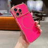 Funda Magnética para Teléfono con Ventana Grande Adecuada para Accesorios Samsung S25 Ultra A56 Carcasa Galvanizada S24 Cubierta Protectora S23 Moderna