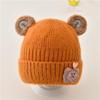 Outono e inverno chapéu de bebê quente chapéu infantil chapéu de bebê feminino fofo menino coreano princesa inverno chapéu de lã atacado