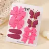 Amazon Set de Pinzas para el Cabello con Cinta para Niños Lazo de Cola de Pez Pinza para el Cabello Adorno para la Cabeza de Bebé Accesorios Europeos y Americanos para Niños 3846