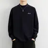 Dropshipping Transfronterizo Camiseta de Manga Larga para Hombre 2025 Nueva Camiseta Térmica de Cuello Medio Alto Sudadera Interior Engrosada para Hombre