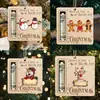Nova Carteira Fofa Personalizada da Amazon Decorações de Natal Carteira de Boneco de Neve Presente Pingente de Decoração de Árvore de Natal