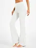 Leggings Deportivos de Yoga Estilo Europeo y Americano Pantalones Casuales para Casa con Bolsillos Delanteros y Traseros Cintura Alta Control de Abdomen Levanta Glúteos Pantalones Adelgazantes