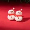 Brincos de Natal Europeus e Americanos Transfronteiriços Novos para Mulheres, Brincos Criativos e Fashion de Resina com Árvore de Natal, Boneco de Neve e Papai Noel