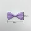 Accesorios de lazo de 5 cm, 2,5 x 5 cm, hechos a mano, para el cabello, ropa, calzado, lazo decorativo.