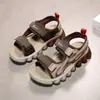 Sandálias Abertas de Verão Novo Estilo para Meninos, Sandálias Leves Antiderrapantes com Solado Macio para Crianças, Estudantes e Meninos Mais Velhos, Sandálias de Praia