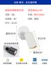 Luminária de Parede de Cabeceira Dourada para Quarto Principal Minimalista com Interruptor Dimmer Rotativo Lâmpada de Leitura Refletor de Parede Pequeno para Sala de Estar