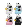 Pato de Montar, Panda Gigante Sólido, Jardinería Estéreo, Adornos Creativos, Muñecas de Caja Sorpresa Gashapon, Regalos de Escritorio
