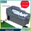 Máquina de servir golfe interna semi-automática Máquina de servir campo de treino com porta-haste Jack Servidor de golfe multifuncional