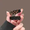 Pasador de Pelo Colorido con Pedrería Estilo Coreano para Mujer, Elegante Pinza de Pato, Exquisito Versátil de Gama Alta para Flequillo Lateral