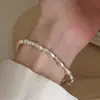 2025 Nuevo Nuevo Estilo Chino Retro Pulsera de Perlas y Cristal para Mujer Nicho Casual Pulsera Más Fácil de Combinar Pulsera