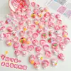 Elástico de Borracha Desenho Animado para Bebê Kidsren's Thumb Hair Band Anel de Toalha Melody para Meninas Elástico de Cabelo de Alta Elasticidade Acessórios de Cabelo