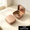 Caixa pequena de lata com tampa flip-top para doces, mini lata de metal, caixa de metal para comprimidos, caixa de armazenamento, caixa de folha de flandres, lata para presente de comida