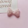 Temperamento Cristal Lazo Perla Borla Flor DIY Hecho a Mano Tejido Cuentas Accesorios para el Cabello Zapatos Ropa Aretes Material