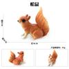 Amazon modelo animal simulação brinquedo águia papagaio pássaro elefante leão lobo raposa orangotango coelho enfeites
