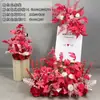 Nuevos Arreglos Florales de Piso para Decoración de Bodas, Arte Floral para Bodas, Arreglos Florales para Escenario en T, Arreglos Florales de Bienvenida para Hoteles