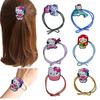 Estilo Coreano Simple Cabeza de Hello Kitty Anillo para el Cabello Cuerda para el Cabello Cuerda para el Cabello temu Tendón de Goma Pequeño Accesorios para el Cabello Duraderos