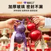 Venta Directa de Fábrica Calabaza de Cerámica Imitación Botella de Vidrio para Té Chino Puesto de Lugar Turístico Souvenir Más Vendido Botella para Bebidas