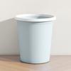 Bote de Basura Estilo Crema Lujo Accesible Hogar de Alta Gama Inodoro Cocina Baño Grande Plástico Sin Tapa