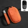 Funda de Piel Sintética 3D de Cobertura Total para Llave de Coche LeDao L60, Funda Protectora Cosida a Mano para Llave Inteligente Física