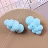 Nube Blanca Pura Rellena Cuentas Sueltas Cadena para Celular DIY Colgante Llavero Accesorios de Joyería Venta al por Mayor