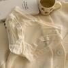 Ropa interior sin costuras de encaje para niñas, cintura baja, niña, seda de hielo, color sólido, ultradelgada, transpirable, sexy, entrepierna de algodón, ropa interior triangular para mujer