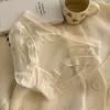 Panty de encaje de seda helada para niñas, sin costuras, secado rápido, ropa interior para mujer, cómodo, transpirable, entrepierna de algodón puro, lazo, sexy
