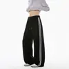 Novedad Otoño 2026 Pantalones Casuales Cómodos Clásicos para Hombre con Rayas Dobles, Estilo Deportivo Vintage Relajado