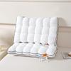 Almohada de Pan de Nube Estilo Francés Adulto Hotel Almohada Suave Relleno Lavado a Máquina Alta Elasticidad Pluma Terciopelo Relleno de Almohada Fábrica Actuando Cabello