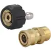 Conector Rápido para Lavadora de Alta Pressão M22 14mm para 1/4 de Polegada 3/8 de Polegada Adaptador de Mangueira de Pistola de Pulverização Bomba
