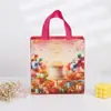 Bestseller transfronterizo: bolsa de mano nueva de colores con efecto 3D de globo, bolsa de regalo de feliz cumpleaños, bolsa para dulces de Halloween