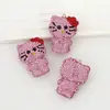 Colgante de Bolsa de Diamantes de Arcilla de Dibujos Animados Juguetón y Lindo Accesorios para Llavero DIY Hechos a Mano Accesorios de Joyería Lote
