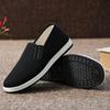 Zapatos de Tela de Ajenjo para Hombre Verano 2025 Old Beijing, Resistentes al Olor, Transpirables, Ligeros, Slip-On Casuales, Zapatos de Suela Suave Antideslizante