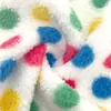 Nova Toalha Quadrada de Coral Fleece com Bolinhas Espessa Absorvente de Água para Lavar Mesa de Cozinha Limpar Mãos com Cordão