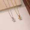 Lele Joias Formato Borboleta com Diamante Pequena Fofa Moda Ol Temperamento Corrente de Clavícula Doce e Fofa para o Trabalho