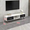 Móvel de TV Moderno Simples, Sala de Estar Nórdica, Móvel de TV para Apartamento Pequeno, Combinação com Mesa de Centro, Móveis Simples, Móvel de Chão, Luxo Leve