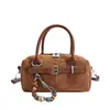 2026 Otoño Temprano Nuevo Bolso de Mano tipo Almohada de Moda Casual de Alto Valor Boston para Viajes Diarios Bolso de Hombro Único Cruzado