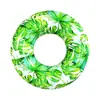 Nuevo en stock al por mayor anillo de natación para adultos de 100 cm de diámetro, anillo de natación inflable de PVC con asa auxiliar