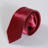 Punto de fábrica al por mayor ropa de negocios para hombre Nueva corbata con cremallera corbata lisa para hombre accesorios para traje