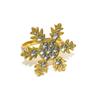 Louça de Mesa Popular para Hotel Natal Diamante Floco de Neve Porta-Guardanapo Argola para Guardanapo Anel para Guardanapo Ouro Prata Fabricante Atacado