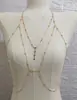 Cadena corporal de bikini de diamantes flash europea y americana, cadena de pecho de diamantes sexy, joyería, accesorios de ropa para fotos de mujeres en la playa