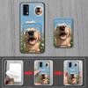 Adequado para Capa de Celular Lingdu, Porta-Cartões Digitais de Identidade, Casal de Qualidade, Fofo, Simples, Homens e Mulheres, Cachorro e Gato Interessantes